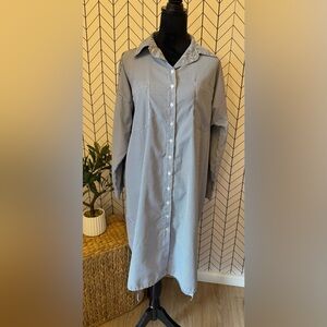 Zenana Outfitters Long Sleeve Striped Dress